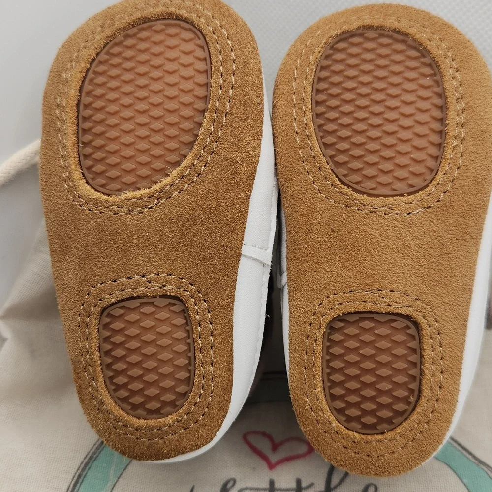 Little Love Bug® William Hightop Gray and Pink Size 2